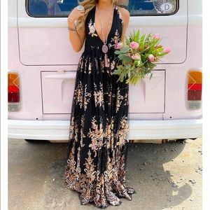 ENCHANTED NIGHTS SEQUIN DRESS